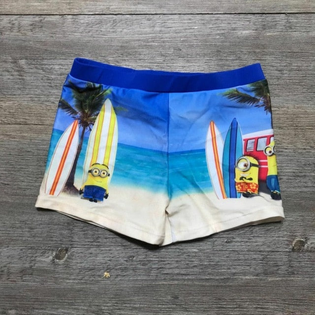 Boys Beach Wear Kids Shorts Swimming Trunks 2019 Children Swimsuits Boys Swimwear Swim Print Bathing Clothes Bathing Suit A154